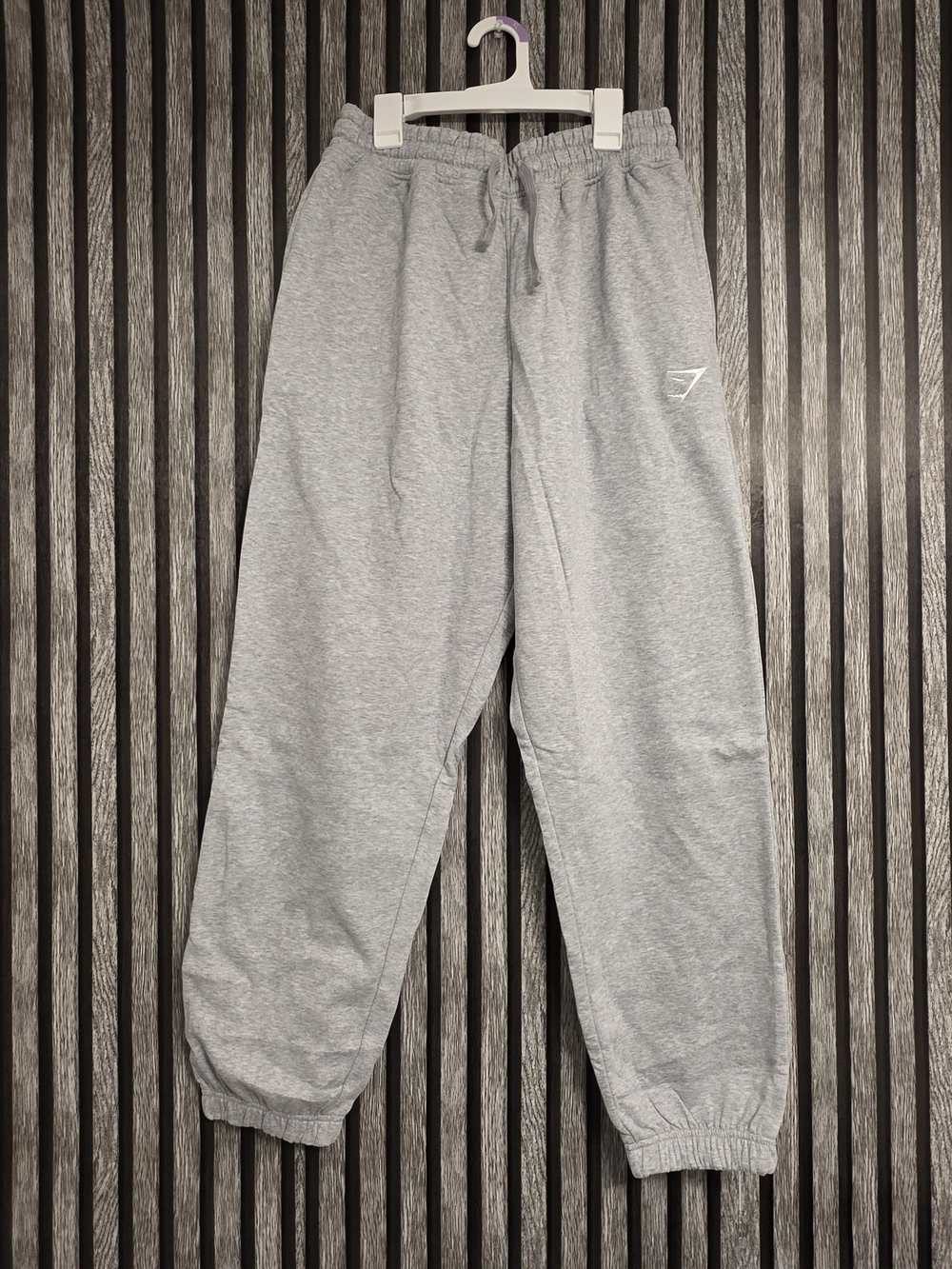 Gymshark Light Grey Drawstring Joggers